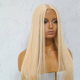 KIARA Blonde Lace Front Wig - Milk & Honey