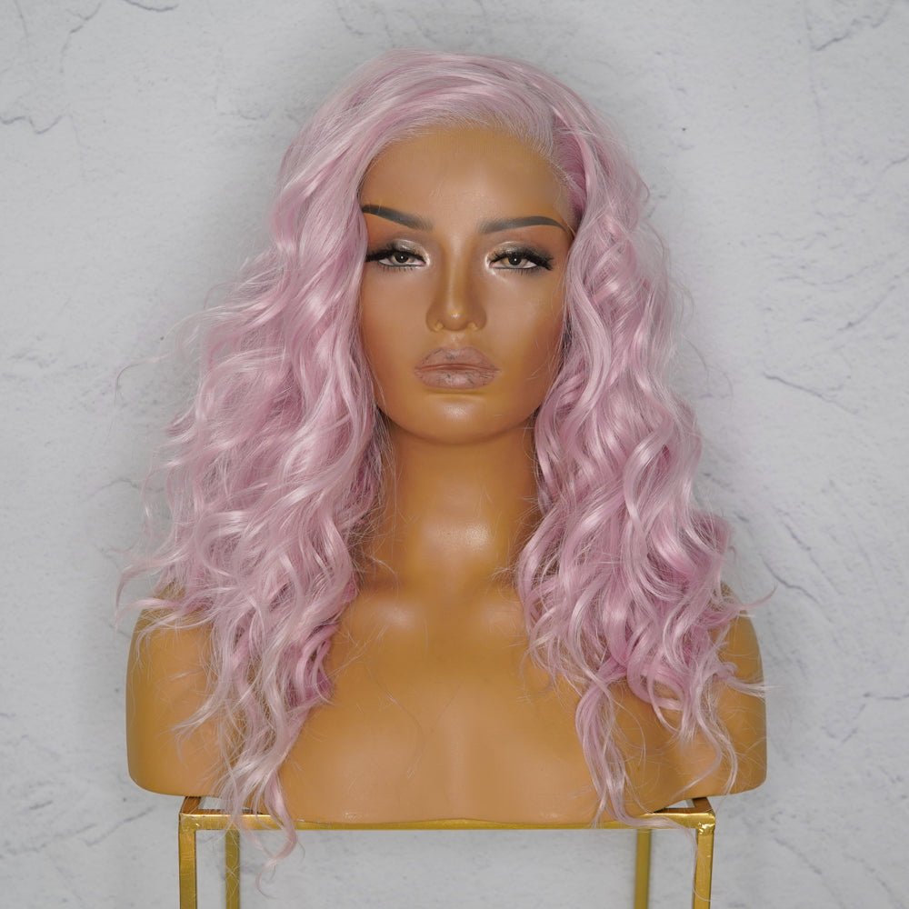 KIMARA Pink Lace Front Wig - Milk & Honey