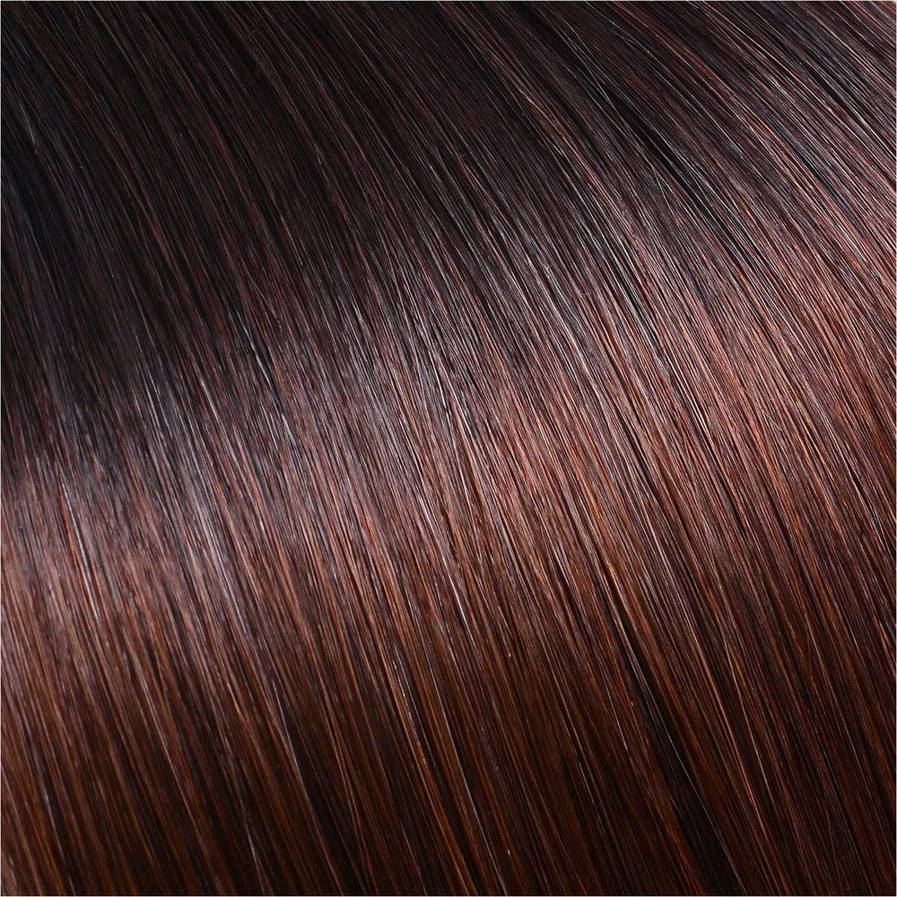 KOKO OMBRE (#1B / #4) Human Hair Clip In - Milk & Honey