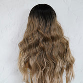 KORA Ombre Brown Lace Front Wig - Milk & Honey Wigs