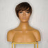 KRIS Dark Brown Fringe Wig - Milk & Honey Wigs