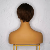 KRIS Dark Brown Fringe Wig - Milk & Honey