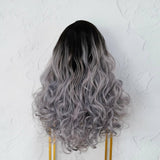 KYLE Grey Ombre Lace Front Wig - Milk & Honey