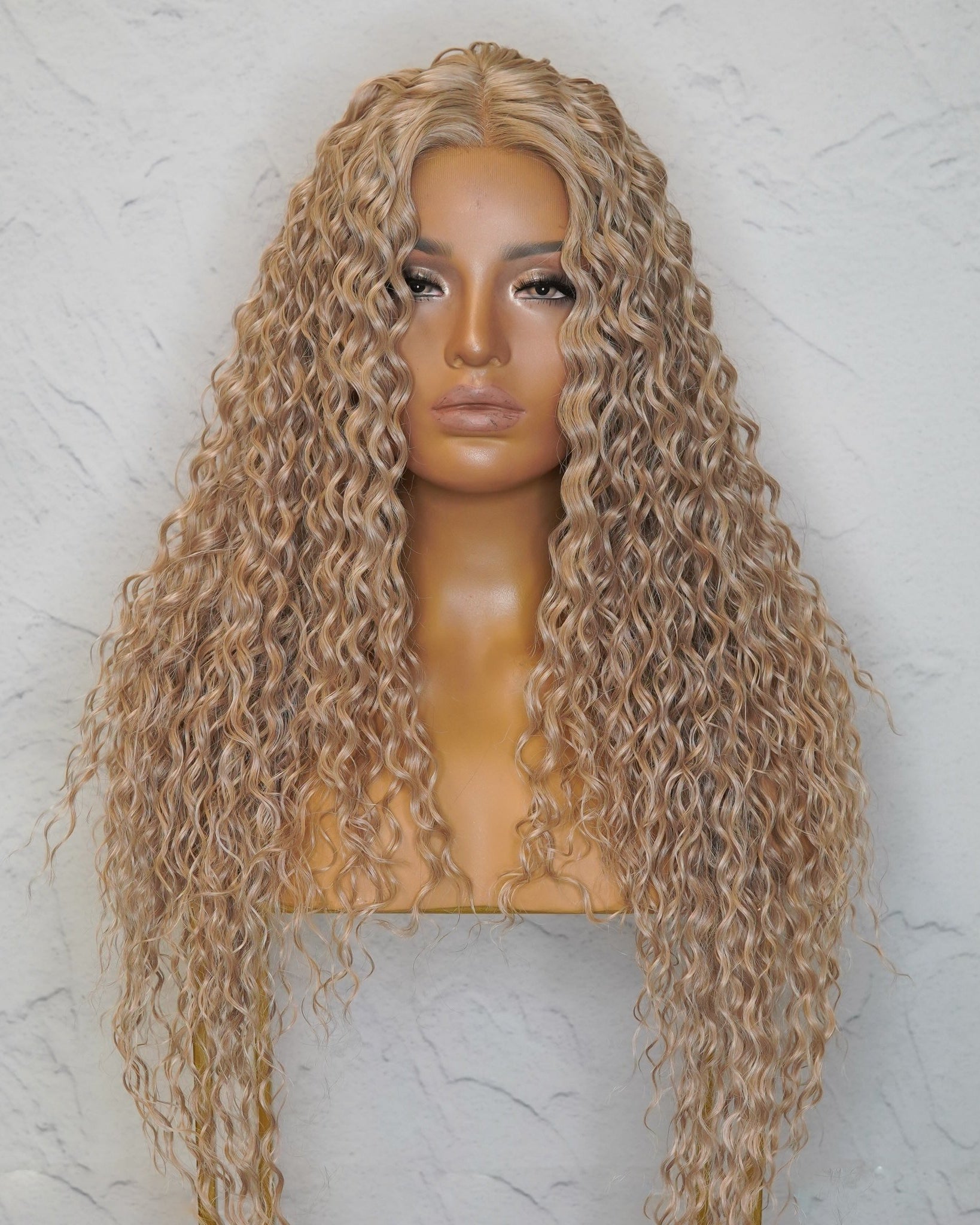 LALA Blonde Lace Front Wig - Milk & Honey