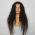 LALA Darkest Brown Lace Front Wig - Milk & Honey Wigs