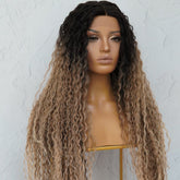 LALA Ombre Brown Lace Front Wig - Milk & Honey Wigs