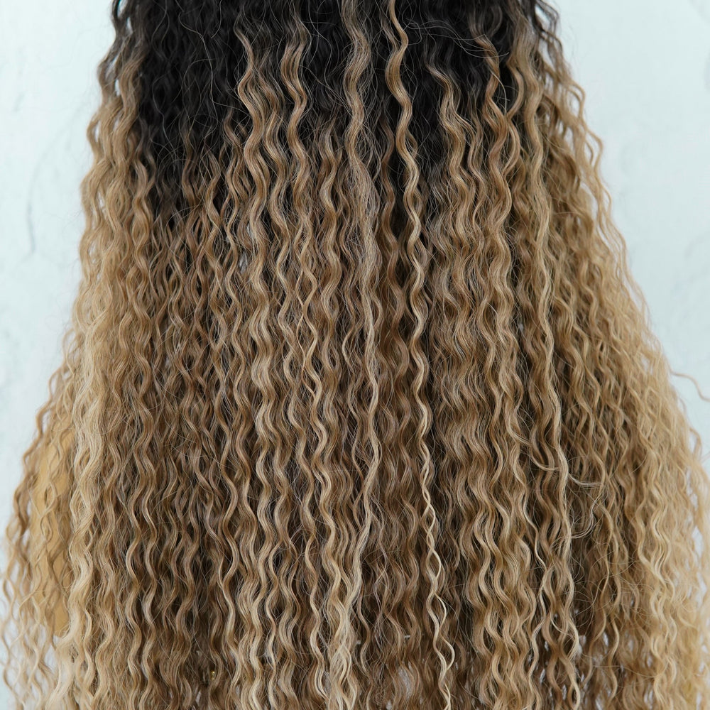LALA Ombre Brown Lace Front Wig - Milk & Honey
