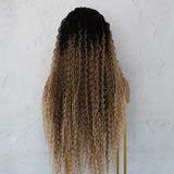 LALA Ombre Brown Lace Front Wig - Milk & Honey