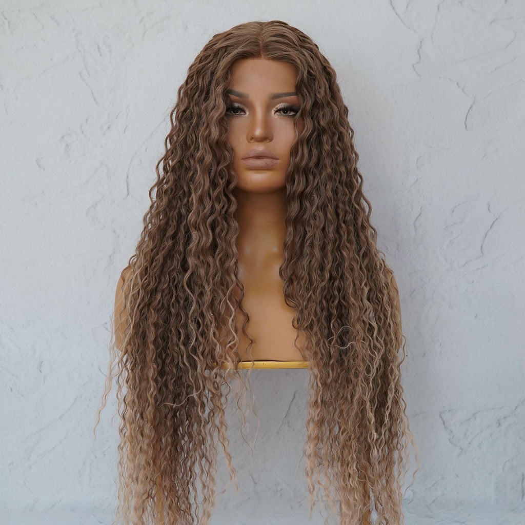 LALA Ombre Caramel Lace Front Wig - Milk & Honey