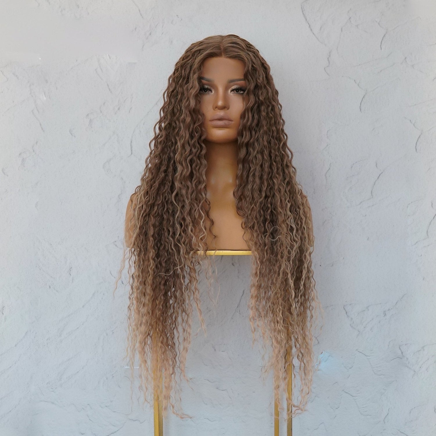 LALA Ombre Caramel Lace Front Wig - Milk &amp; Honey Wigs