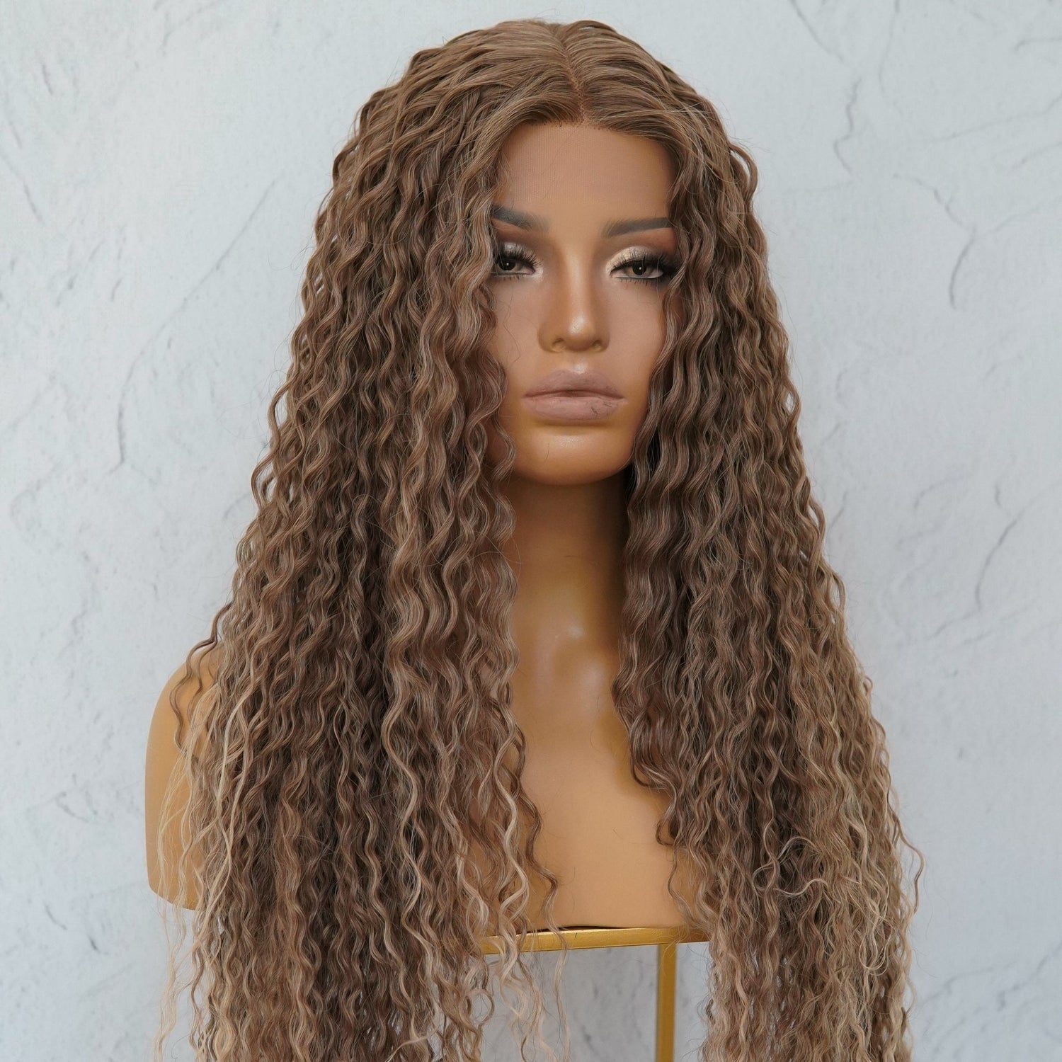 LALA Ombre Caramel Lace Front Wig - Milk &amp; Honey Wigs
