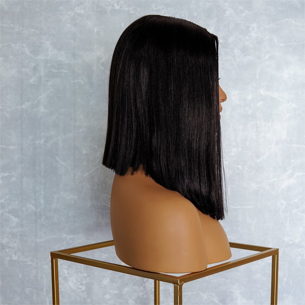 LAURA Black Lace Front Wig - Milk &amp; Honey Wigs