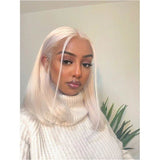 LAURA Blonde Lace Front Wig - Milk & Honey