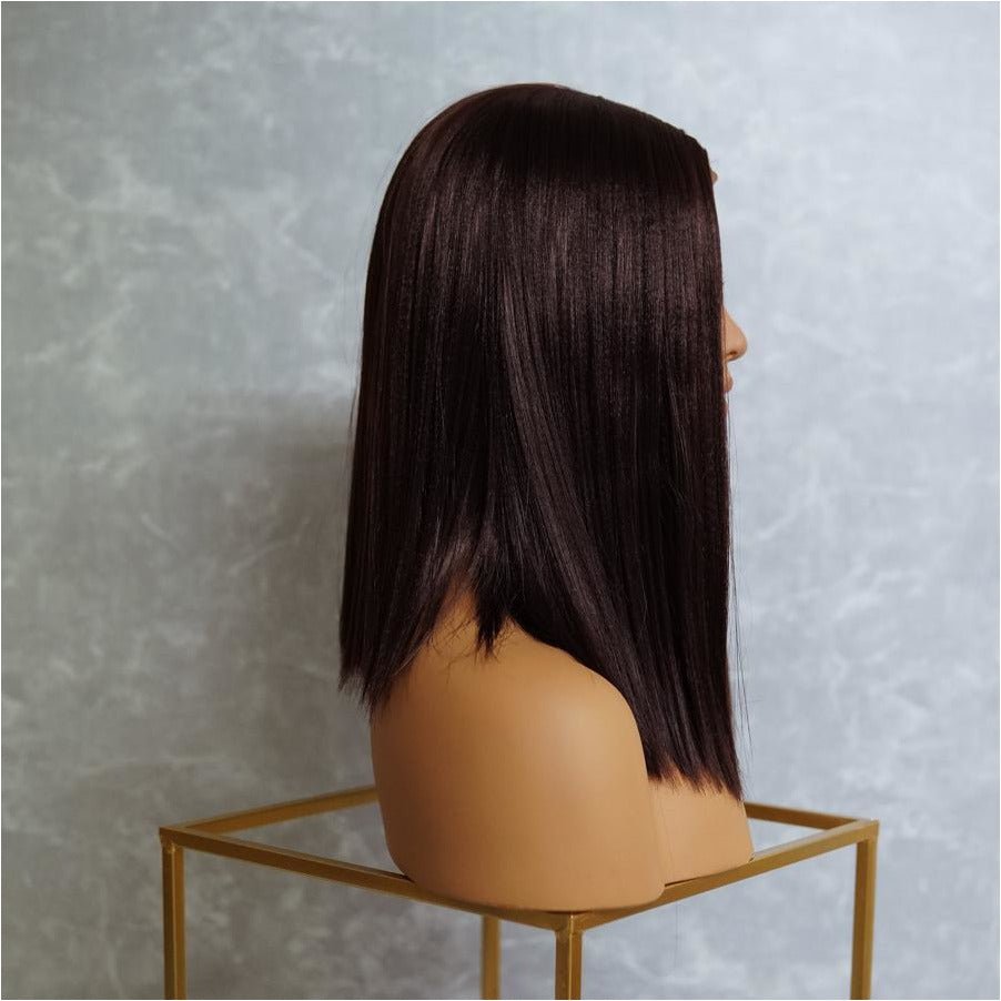 LAURA Brown Lace Front Wig - Milk & Honey