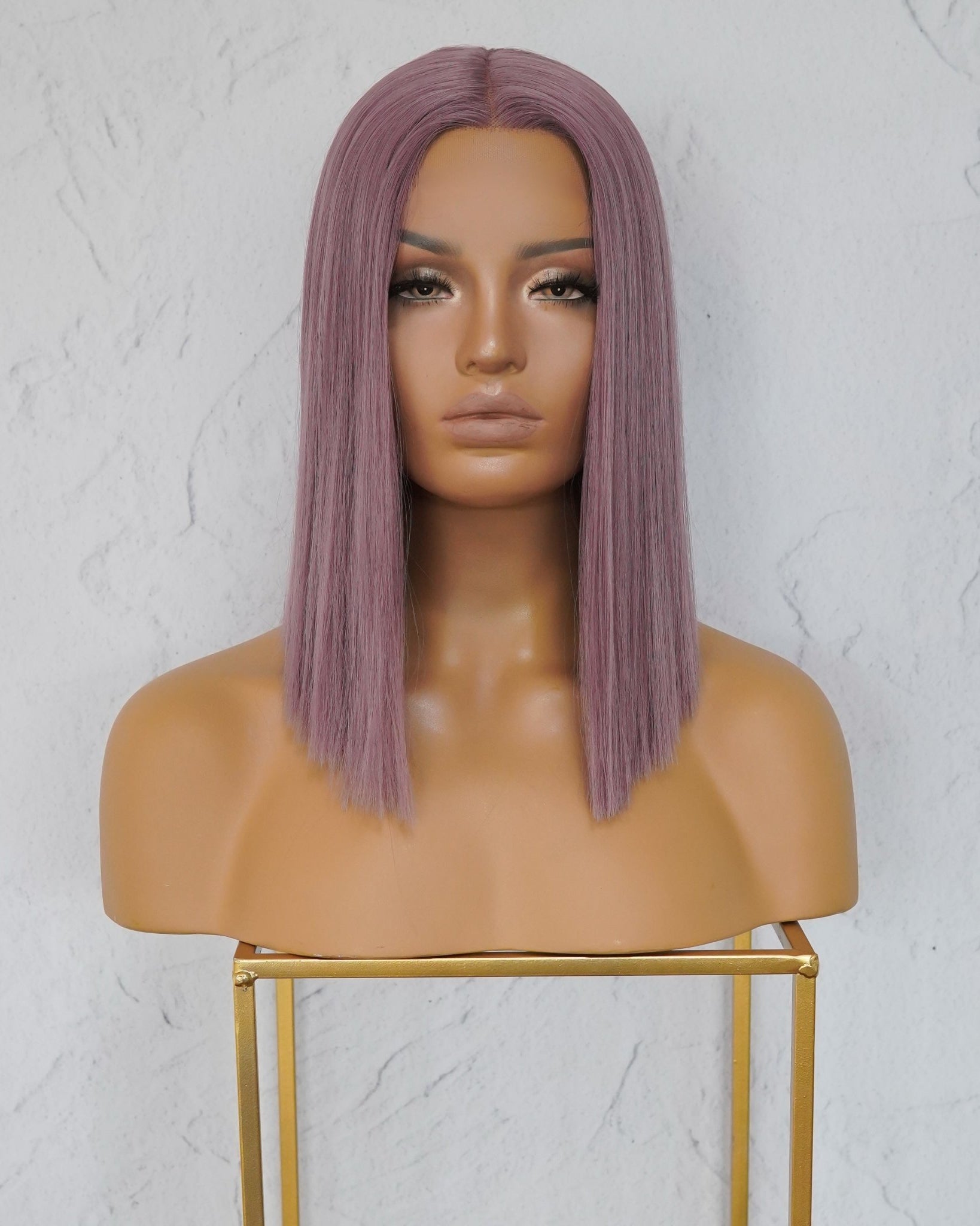 LAURA Mauve Purple Lace Front Wig - Milk & Honey