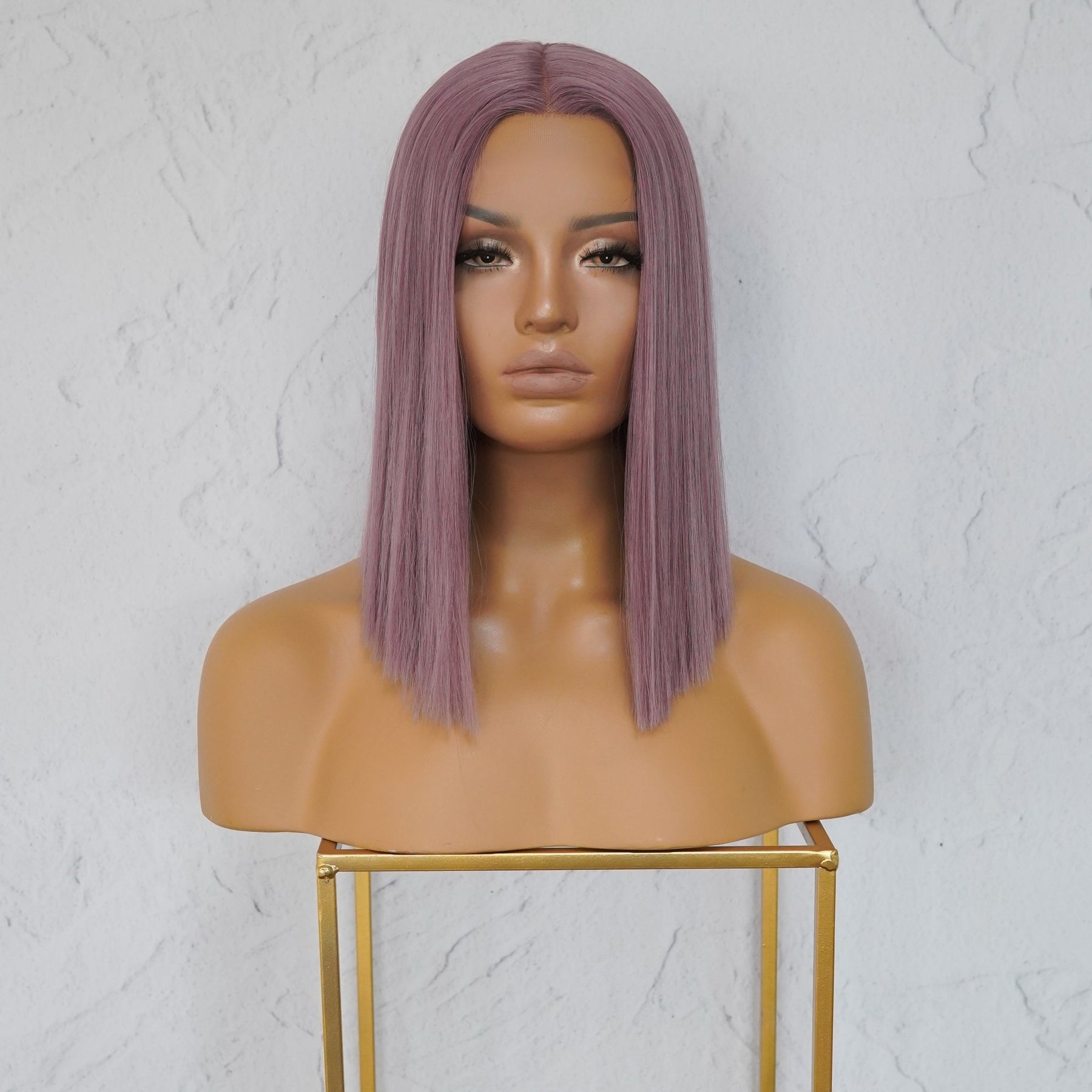 LAURA Mauve Purple Lace Front Wig - Milk & Honey