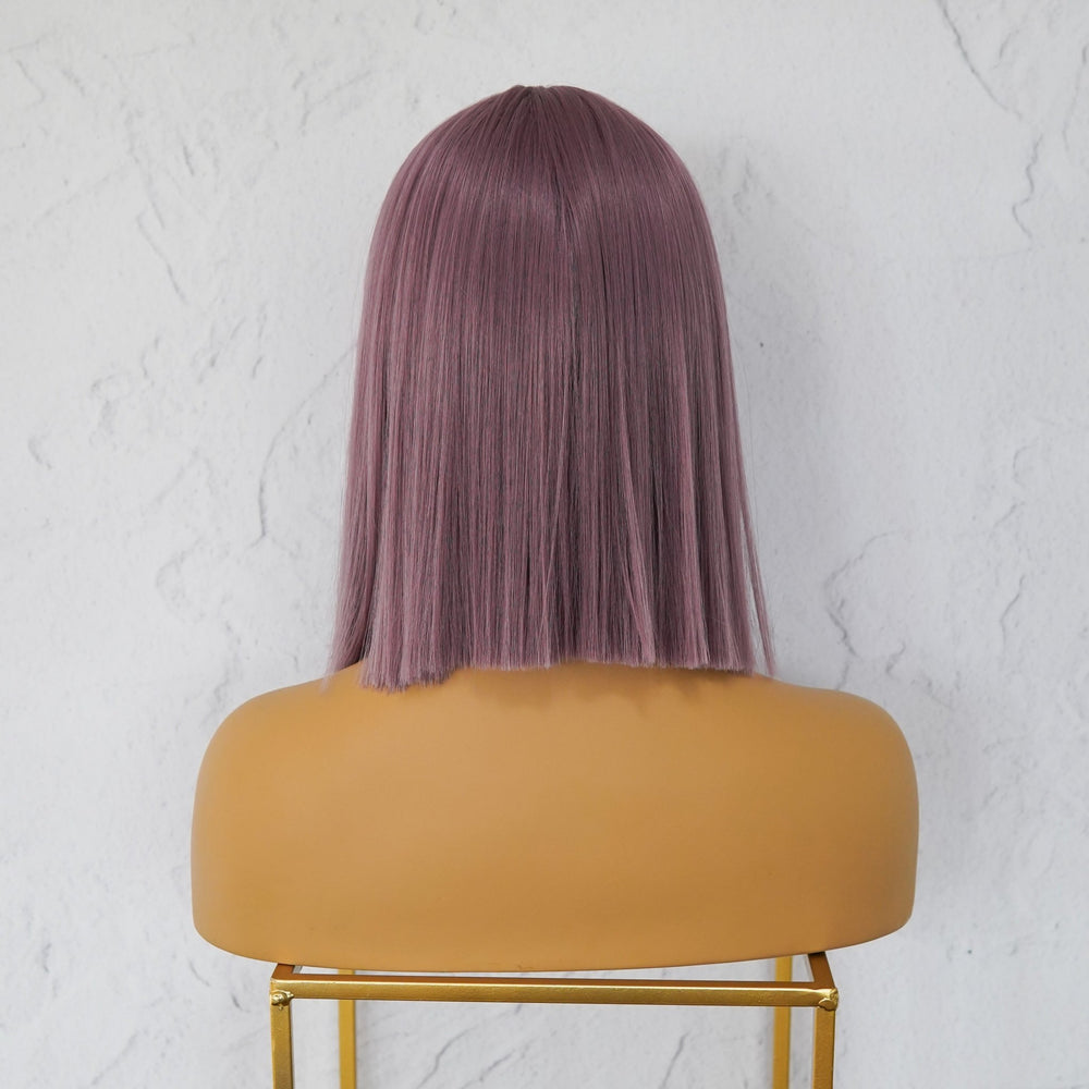 LAURA Mauve Purple Lace Front Wig - Milk & Honey