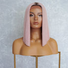 LAURA Pink Ombre Lace Front Wig - Milk & Honey Wigs