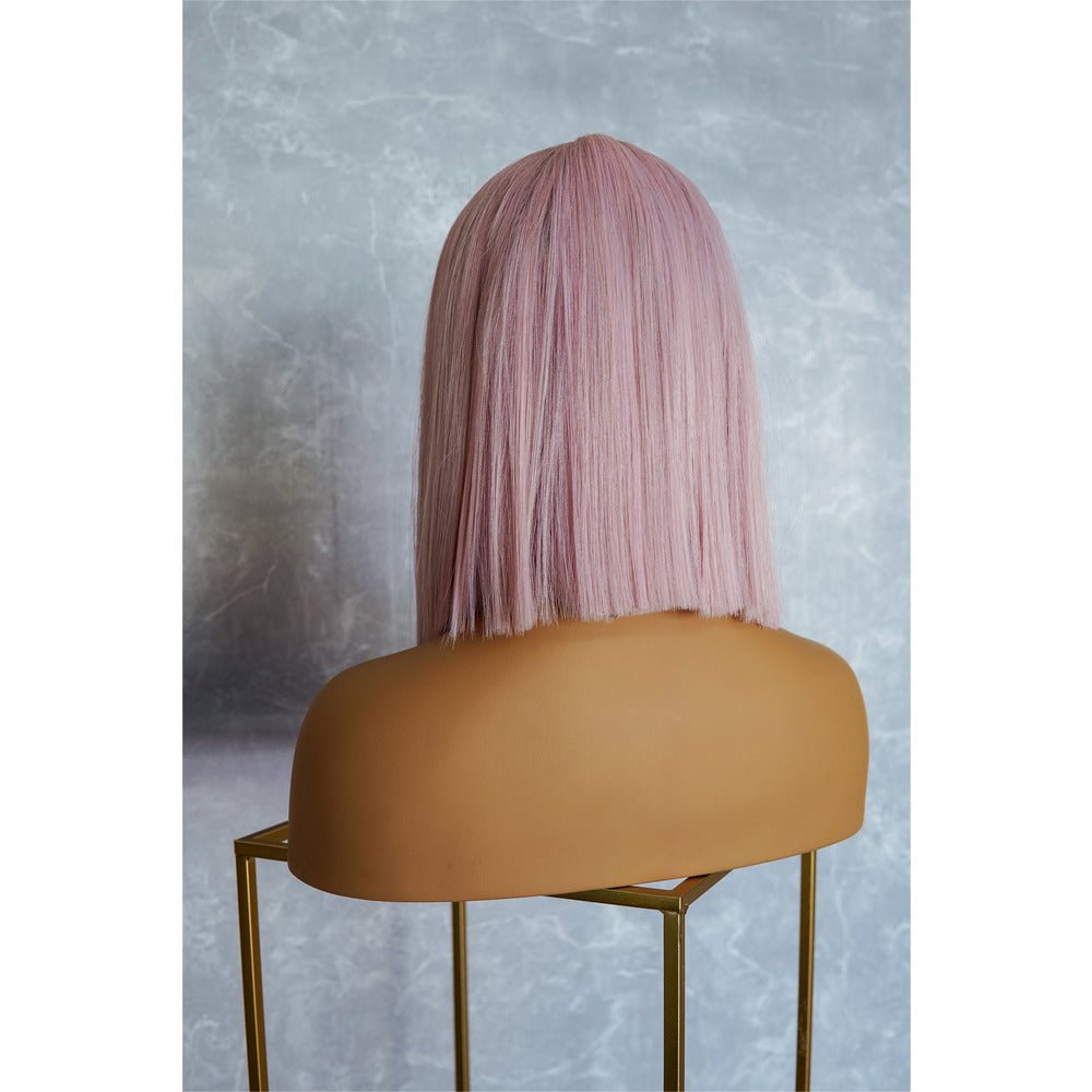 LAURA Pink Ombre Lace Front Wig - Milk &amp; Honey Wigs
