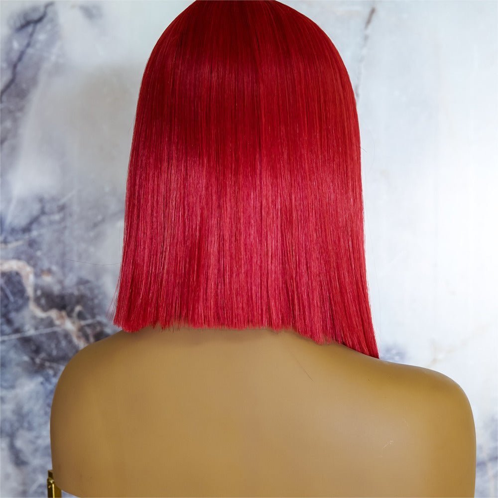 LAURA Red Ombre Lace Front Wig - Milk &amp; Honey Wigs