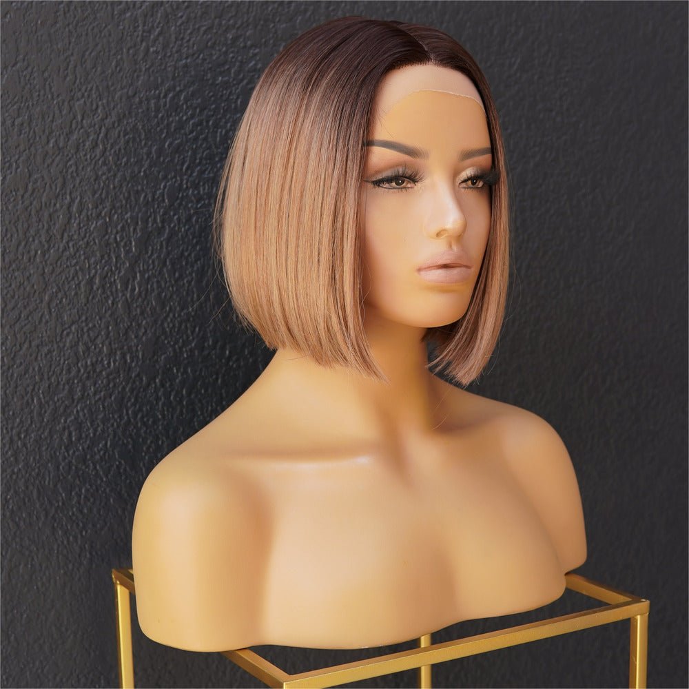 LEAH Ombre Lace Front Wig - Milk & Honey