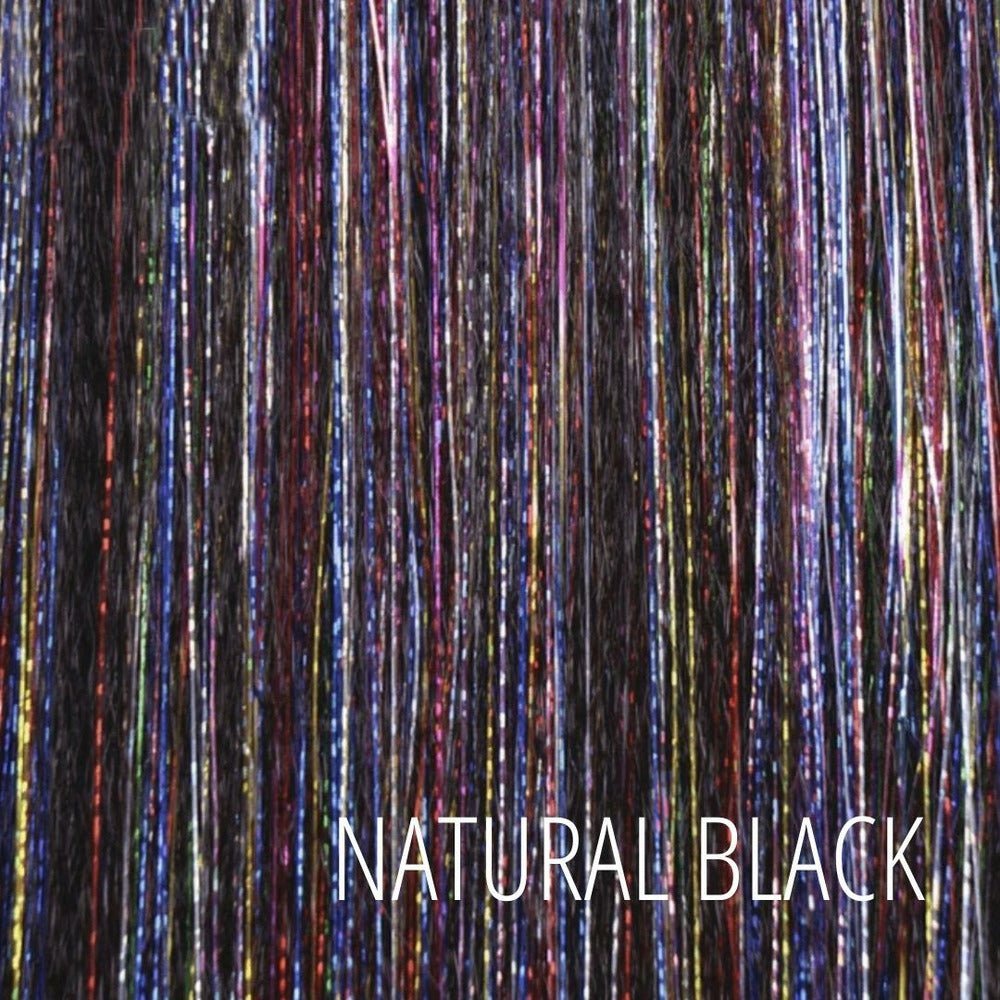 LEAHA Synthetic Glitter 22” Straight Ponytail - Milk &amp; Honey Wigs