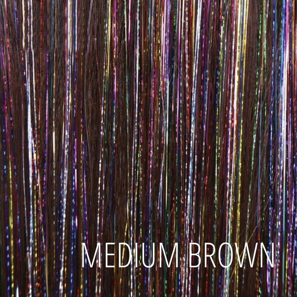 LEAHA Synthetic Glitter 22” Straight Ponytail - Milk &amp; Honey Wigs