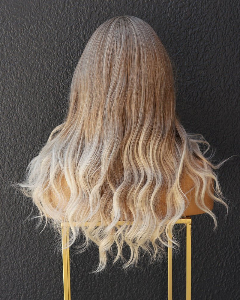 LIDIA Ombre Blonde Lace Front Wig - Milk & Honey