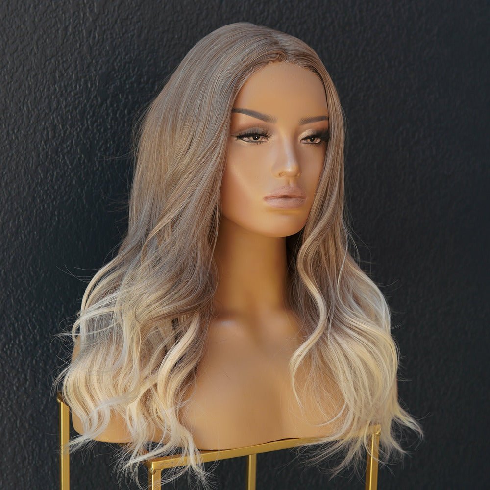 LIDIA Ombre Blonde Lace Front Wig - Milk &amp; Honey Wigs