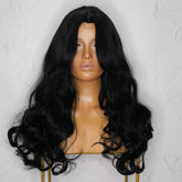 LILA Black Lace Front Wig ** SAMPLE - Milk & Honey Wigs