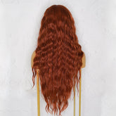 LILY 30" Auburn Lace Front Wig - Milk & Honey Wigs