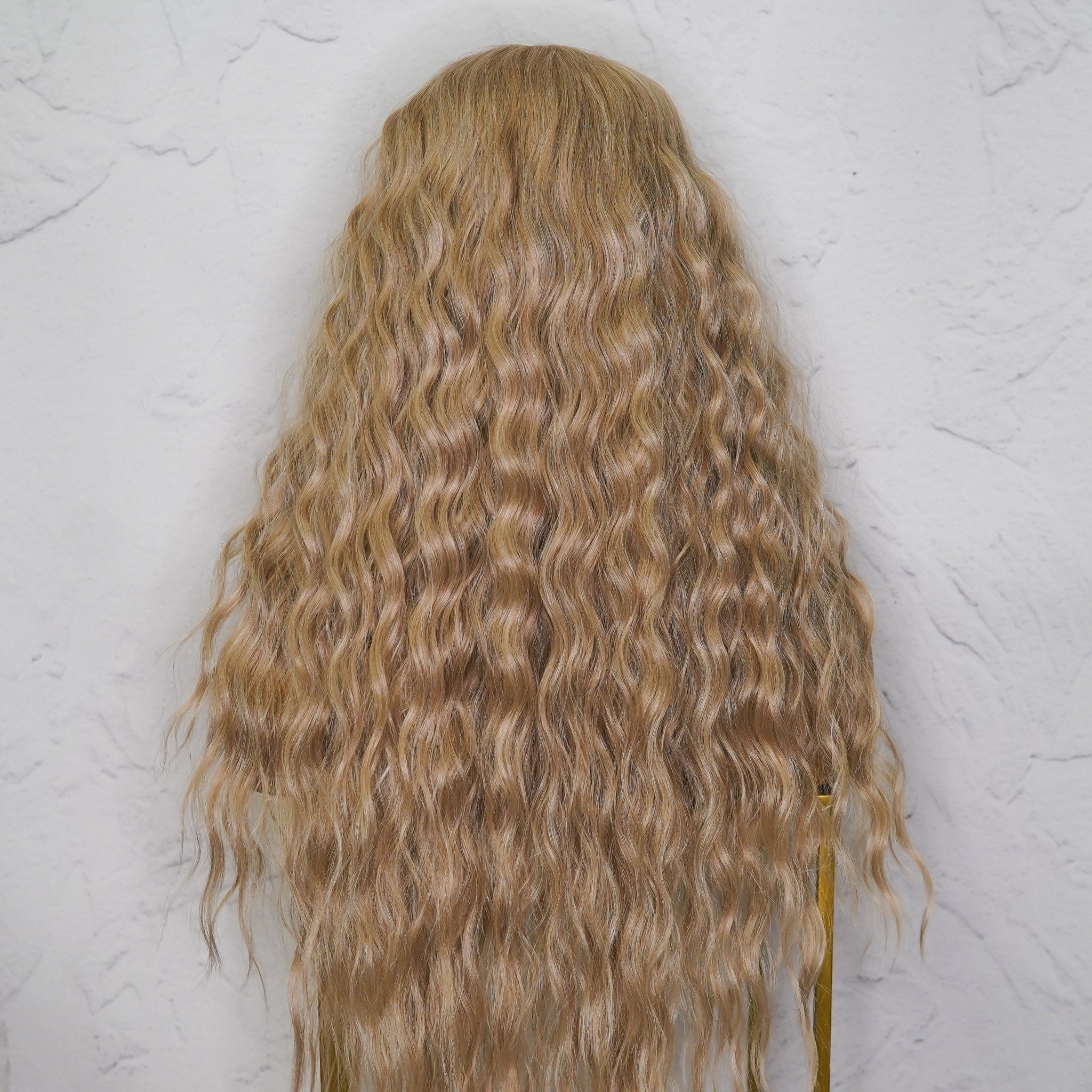 LILY 30&quot; Beach Blonde Lace Front Wig - Milk &amp; Honey Wigs