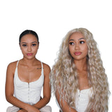 LILY 30" Beach Blonde Lace Front Wig - Milk & Honey