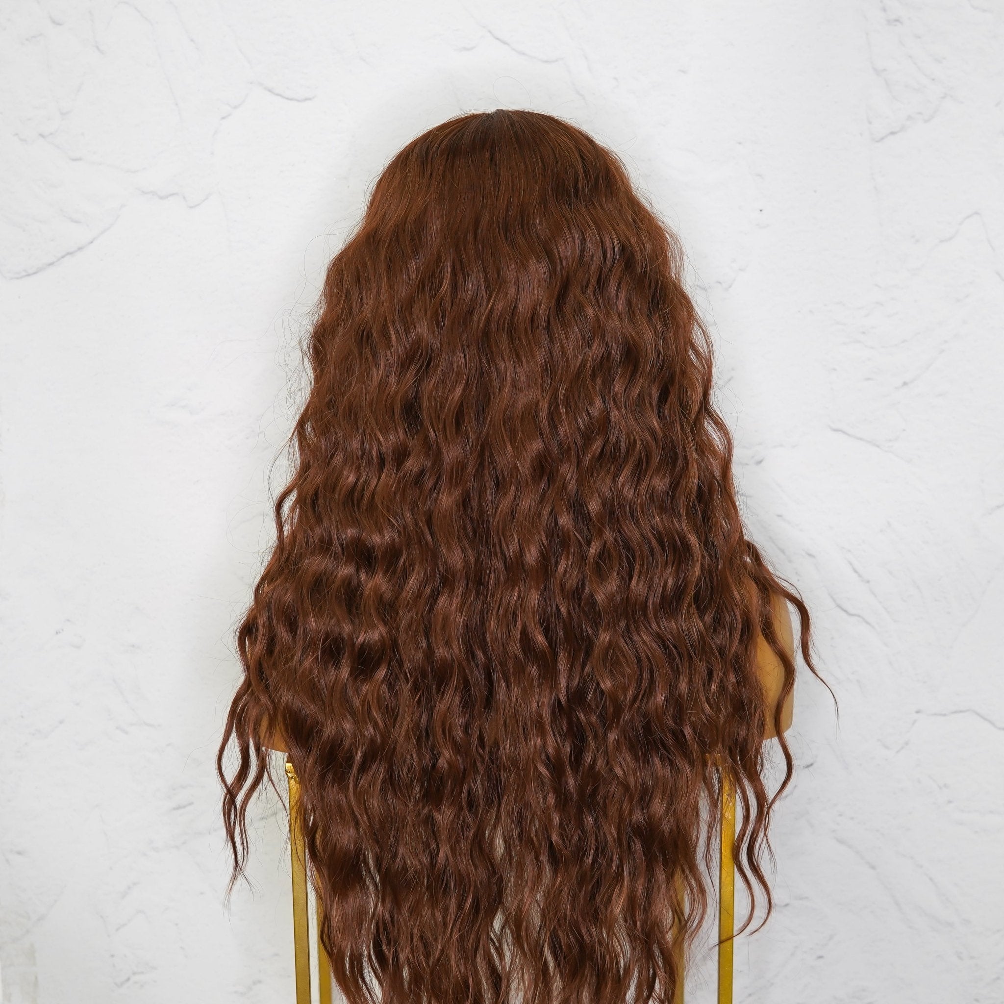 LILY 30&quot; Chocolate Brown Lace Front Wig - Milk &amp; Honey Wigs