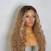 LILY 30" Ombre Lace Front Wig - Milk & Honey Wigs