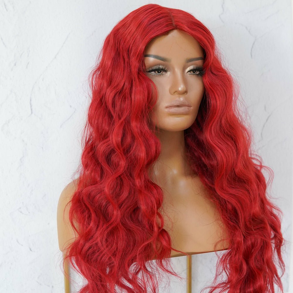 LINDA Red Cap Front Wig - Milk & Honey Wigs