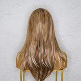 LINDSAY Ombre Blonde Lace Front Wig - Milk & Honey Wigs