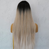 LIRA Three Tone Ombre Fringe Wig - Milk & Honey Wigs