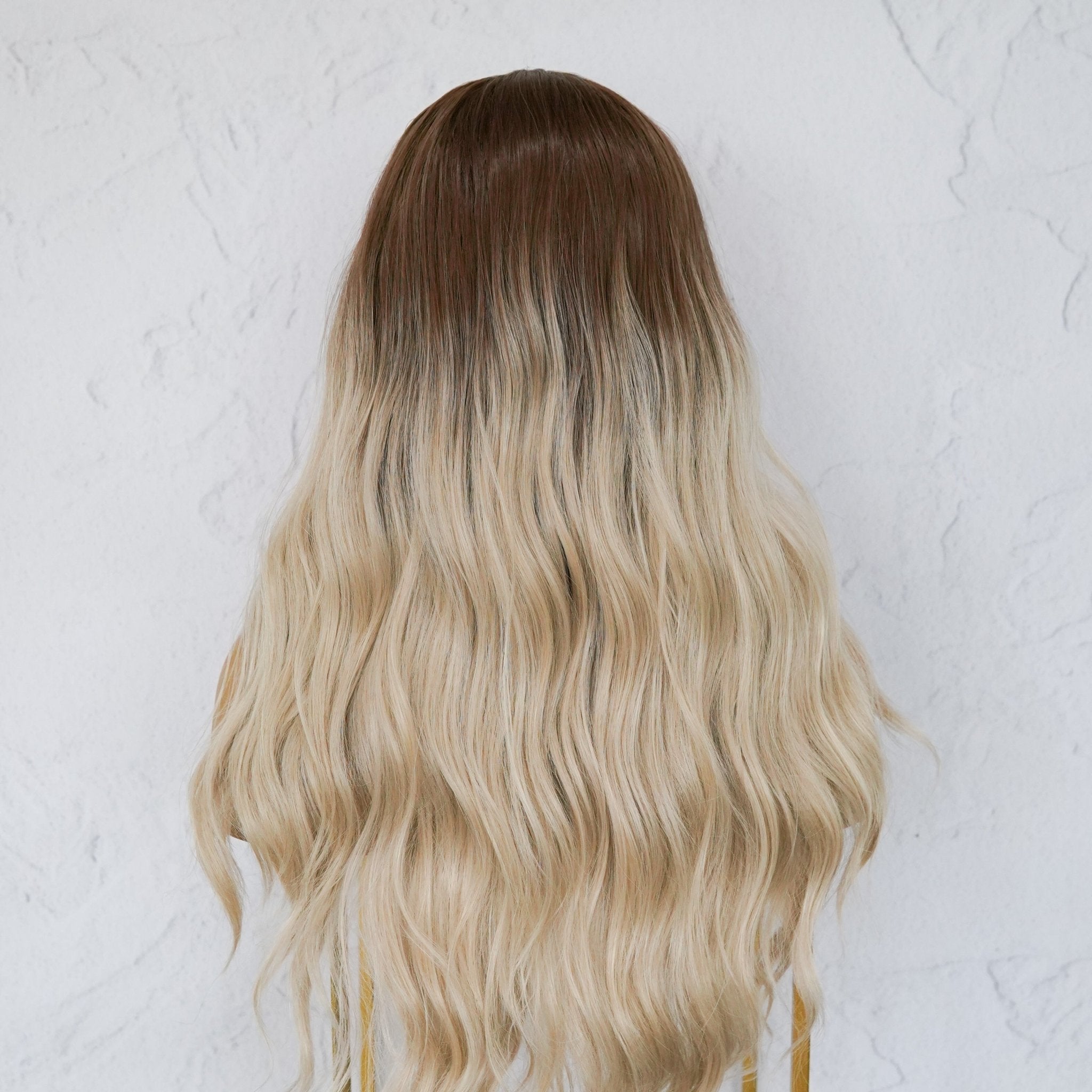 LOLA Ombre Brown Lace Front Wig - Milk & Honey Wigs