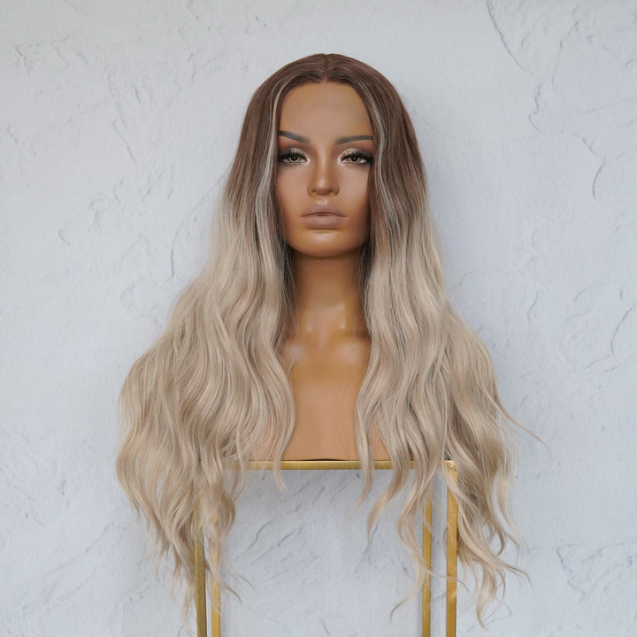 LOLA Ombre Brown Lace Front Wig - Milk & Honey