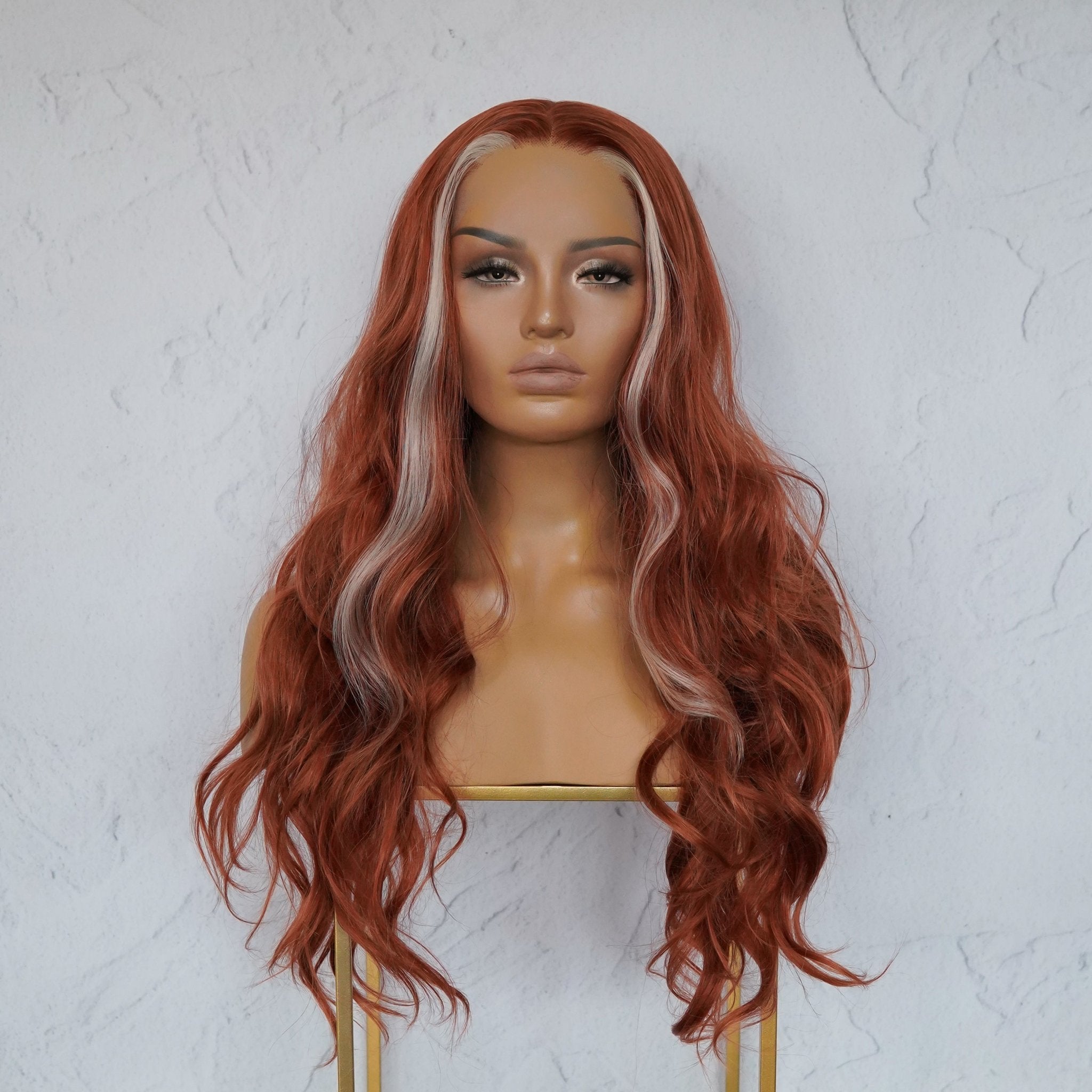 LOLA Red Lace Front Wig - Milk & Honey Wigs