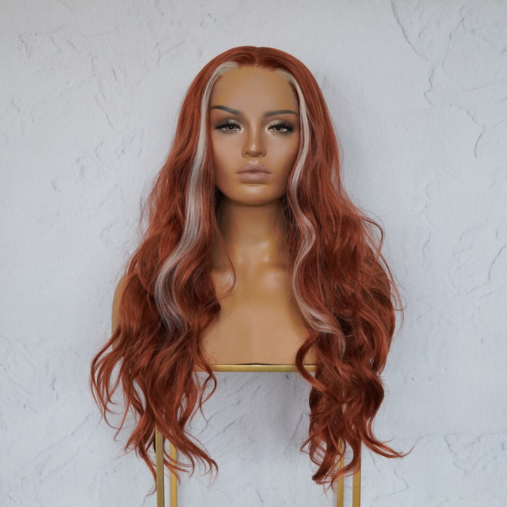 LOLA Red Lace Front Wig - Milk & Honey