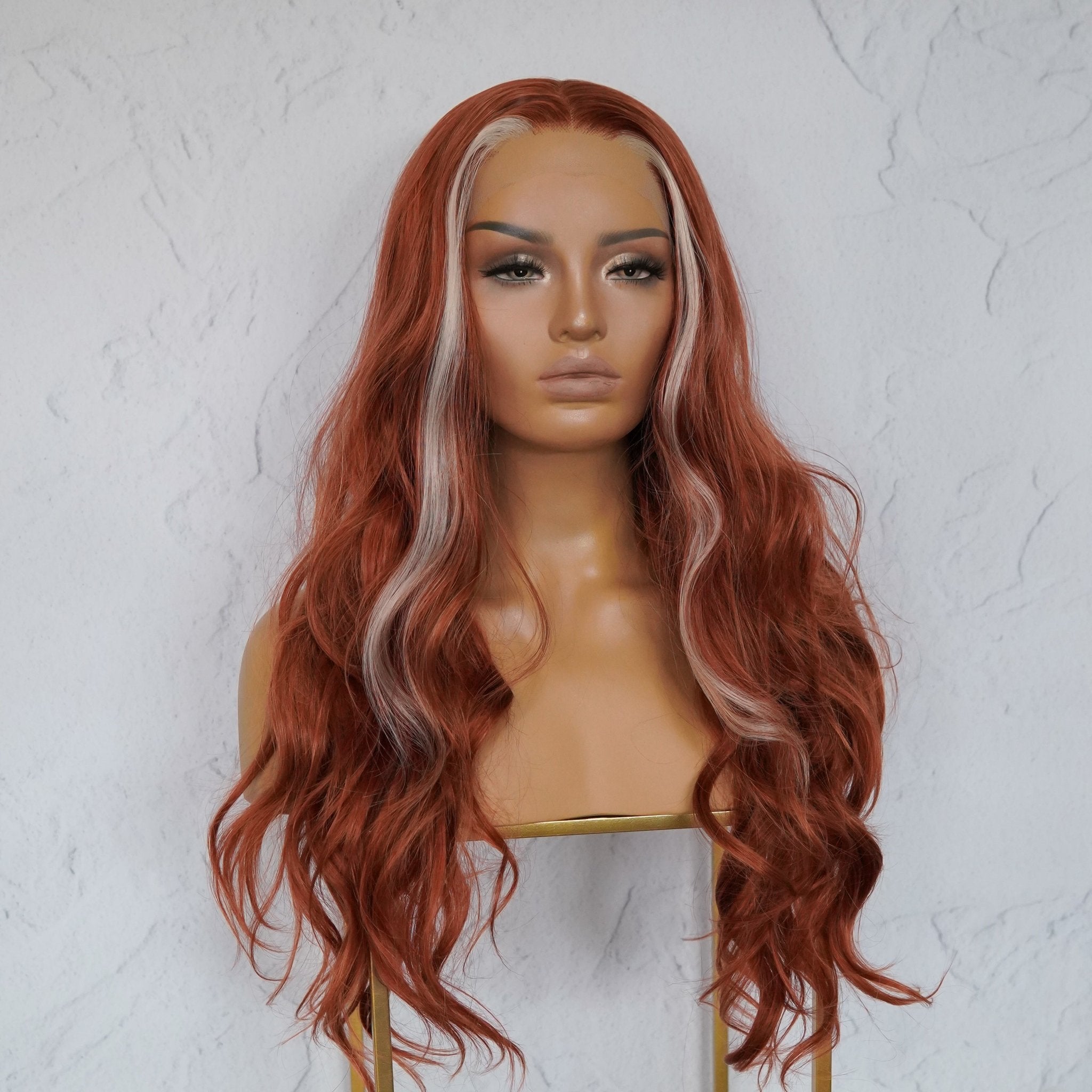 LOLA Red Lace Front Wig - Milk & Honey Wigs