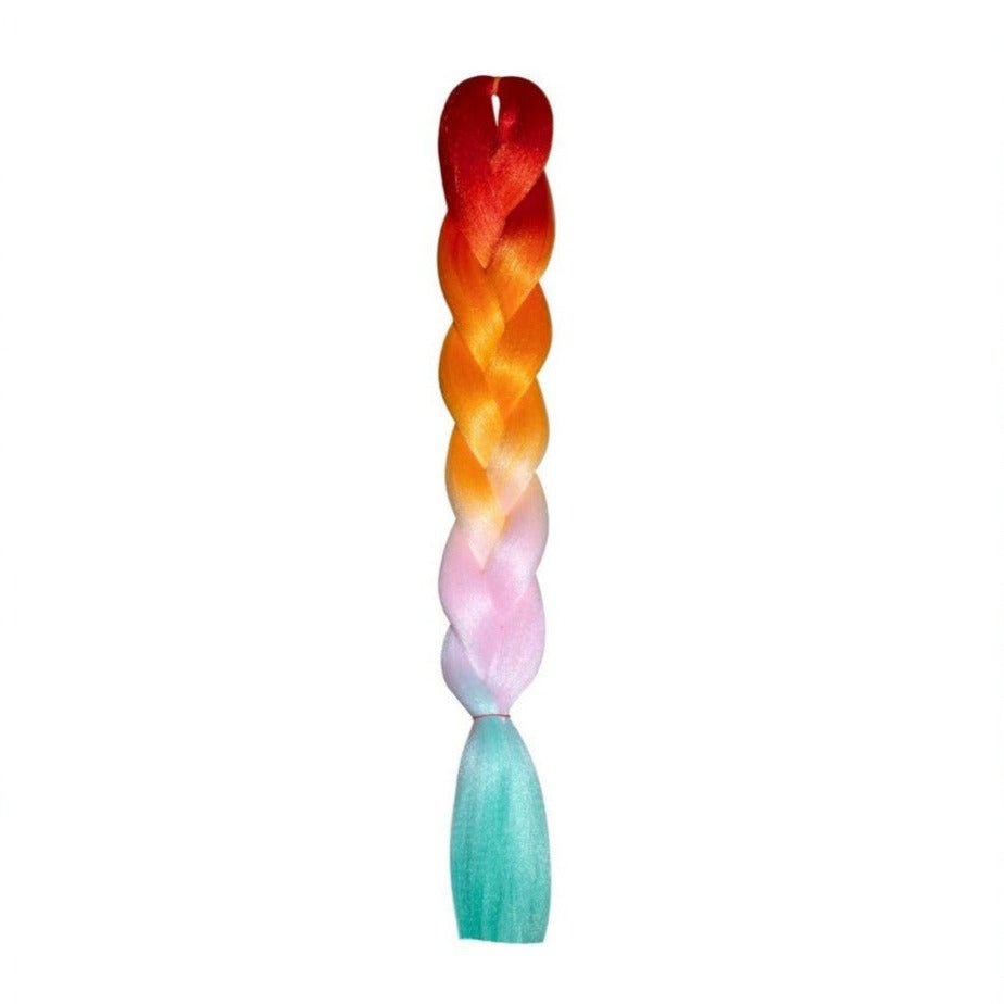 LOLLIPOP PASTEL RAINBOW OMBRÉ 24&quot; - Milk &amp; Honey Wigs