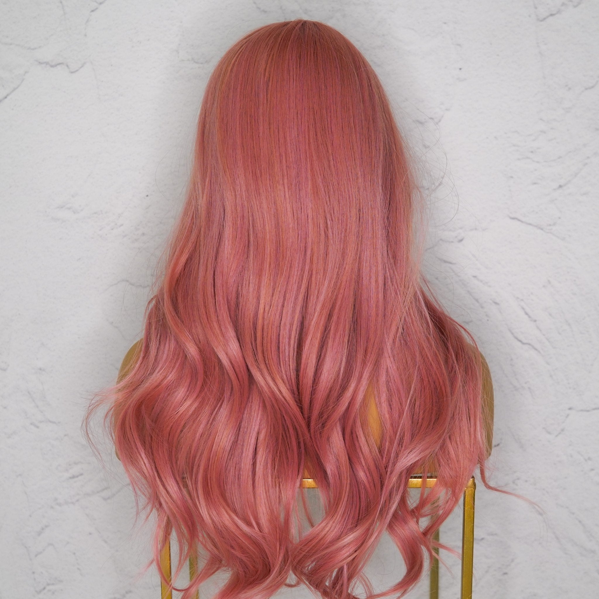 LONDYN Dusty Pink Fringe Wig - Milk & Honey Wigs