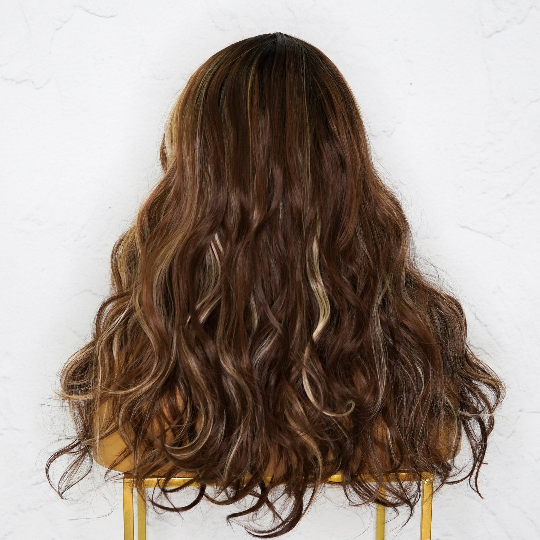 LORETTA Mixed Brown Lace Front Wig - Milk & Honey