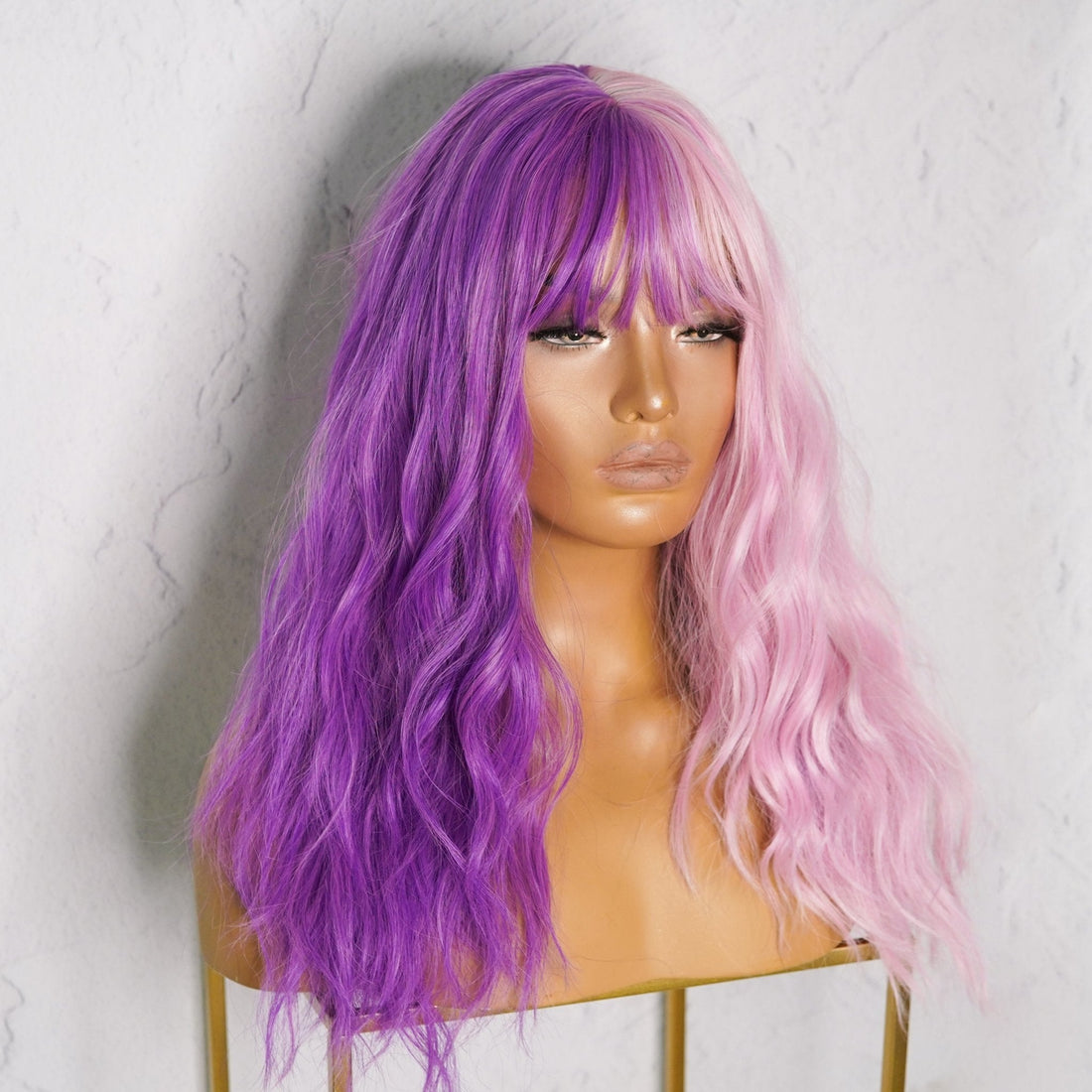 LOVE STRUCK Pink Fringe Wig - Milk &amp; Honey Wigs