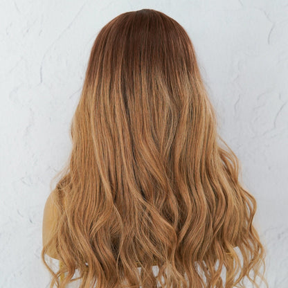 LUKA ombre brown human hair u-part wig | Milk &amp; Honey Wigs