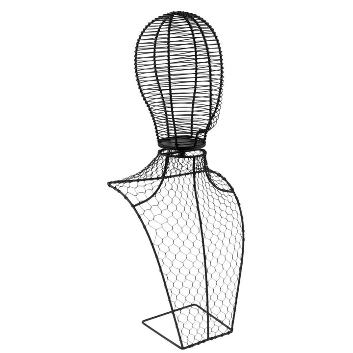 LUXE Metal Wig Stand - Black - Milk & Honey
