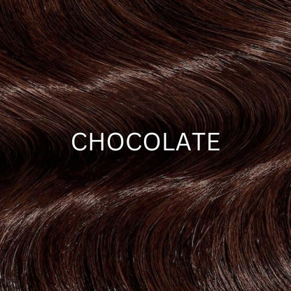 chocolate shade 5 tape-in human hair extensions | Milk &amp; Honey Wigs